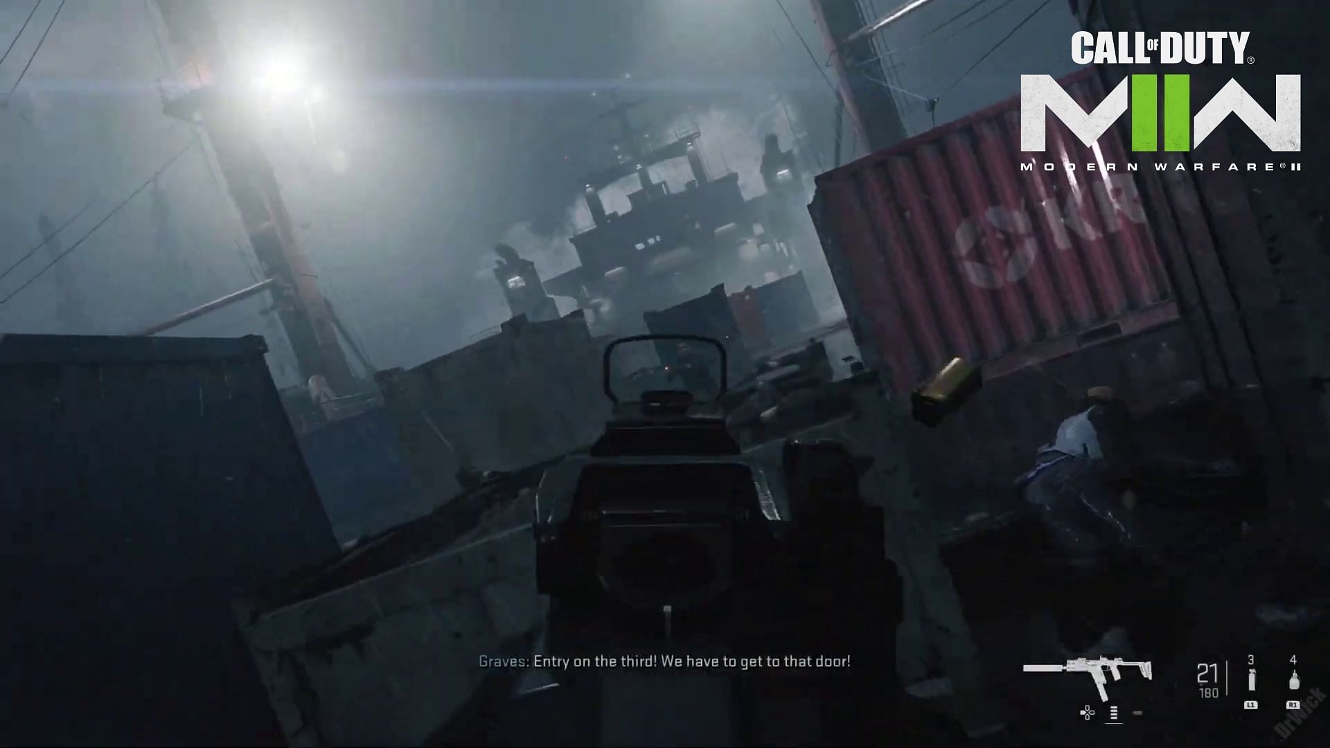 Sliding Containers in the ship (image via Activision)