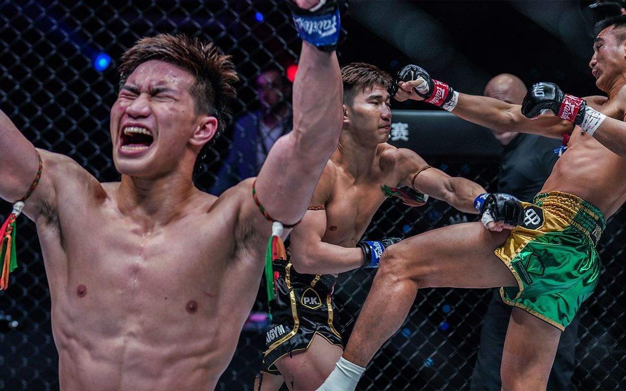 Tawanchai PK.Saenchai (left) is open to have a rematch against Petchmorakot Petchyindee. [Photos ONE Championship]
