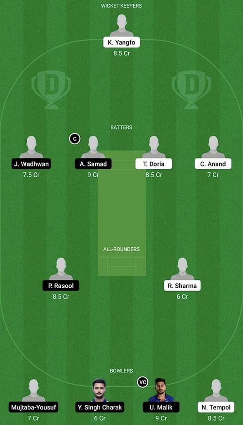 AP vs JAM Dream11 Prediction Team, Head To Head League