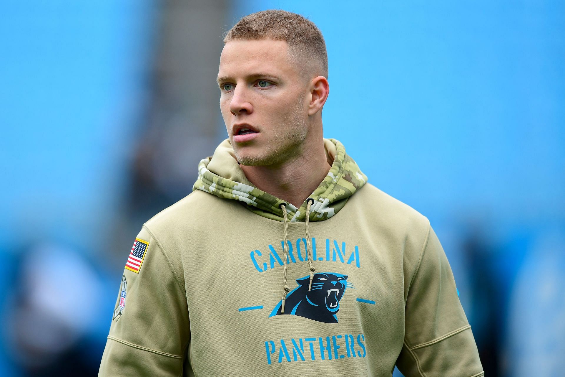 X \ CBS Sports HQ على X: LANDING SPOTS for Christian McCaffrey [via  @CodyJBenjamin] 1. Buffalo Bills 2. Los Angeles Rams 3. Denver Broncos 4.  San Francisco 49ers 5. Philadelphia Eagles 6. Washington Commanders