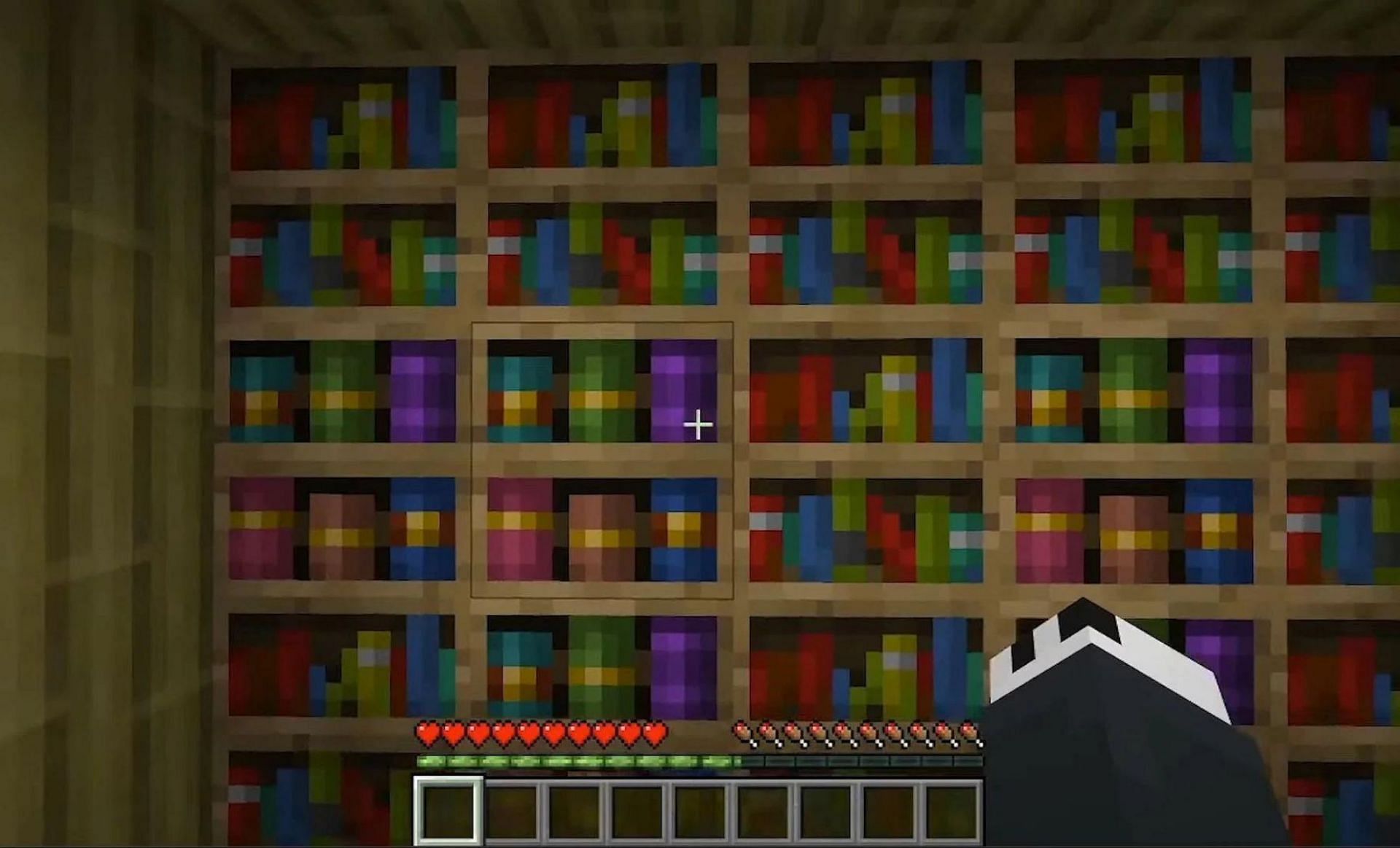 Minecraft : 10 Bookshelf Design With Chiseled Bookshelf In 1.19 