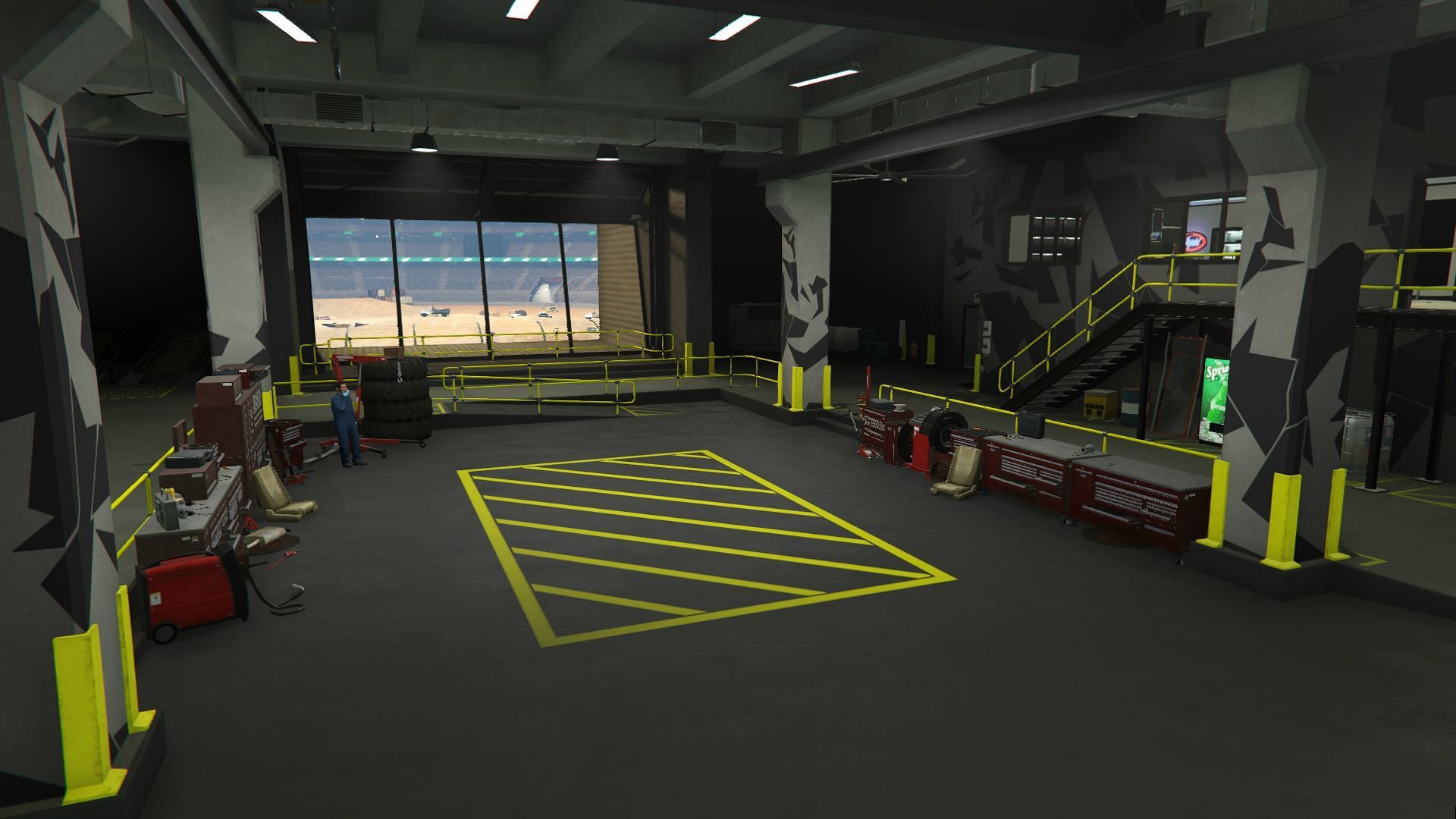 The Arena Workshop (Image via Rockstar Games)