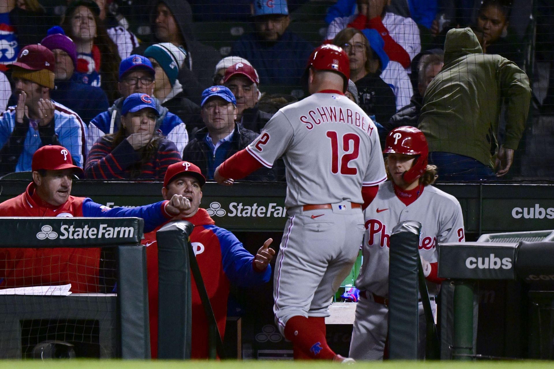 Philadelphia Phillies vs. Chicago Cubs.