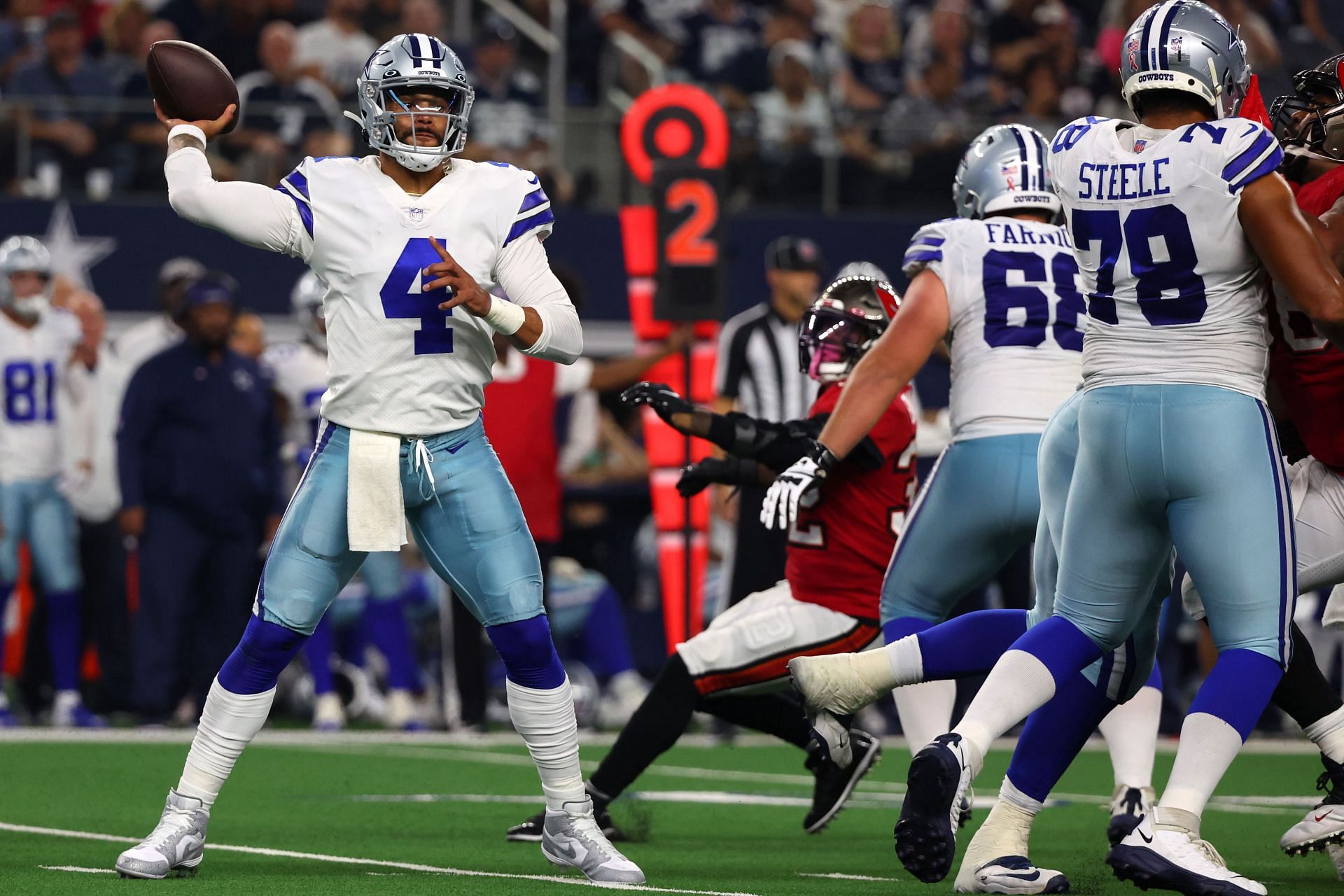 Fans roast Dak Prescott as Cooper Rush improves to 5-0 as Cowboys