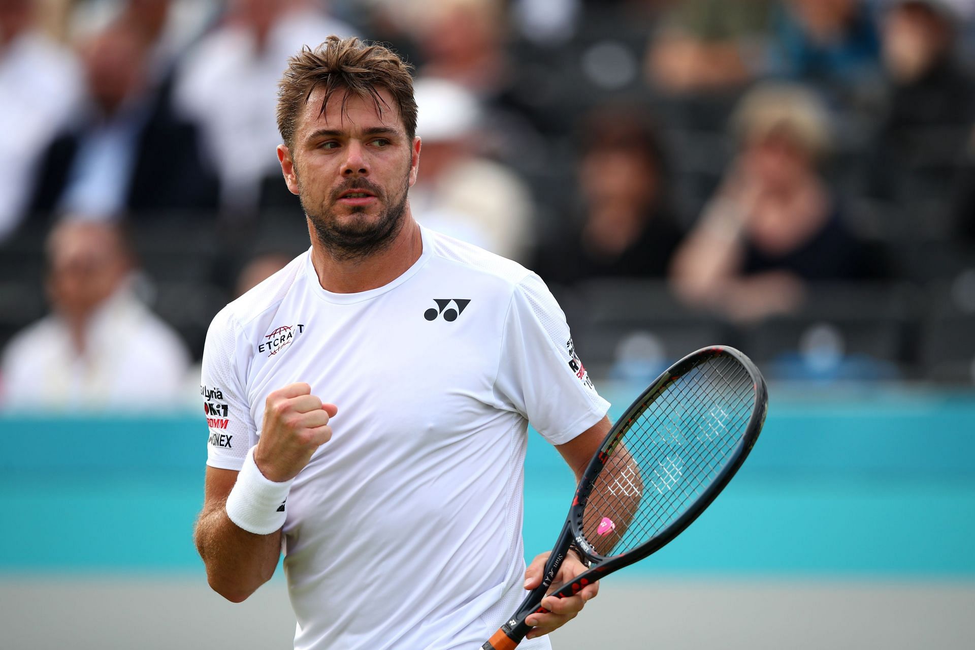 Stan Wawrinka at the Fever-Tree Championships