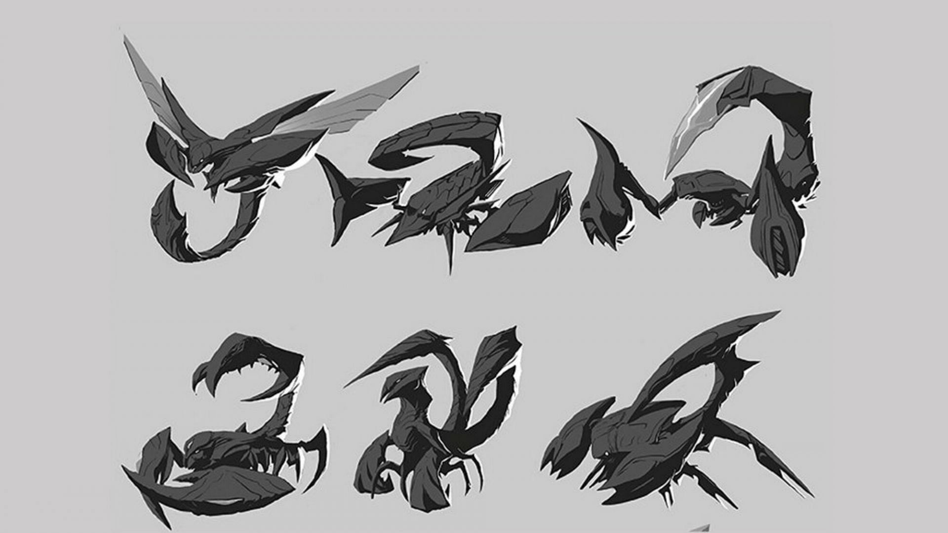 Skarner&#039;s rework sketch in League of Legends (image via Riot Games)