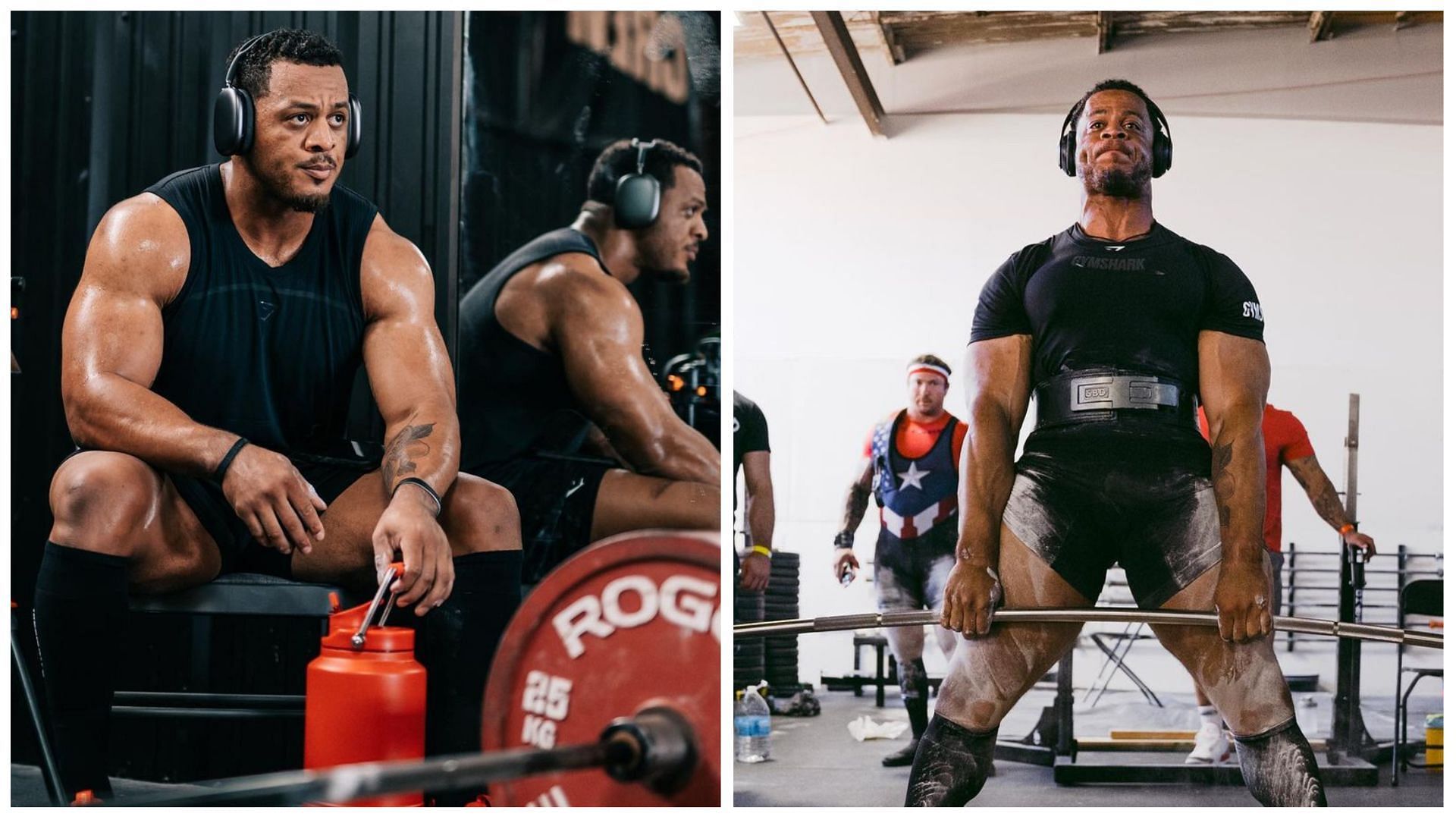 Jamal Browner Deadlifts 500 kg in Training (Image via Instagram @jamal_b15)