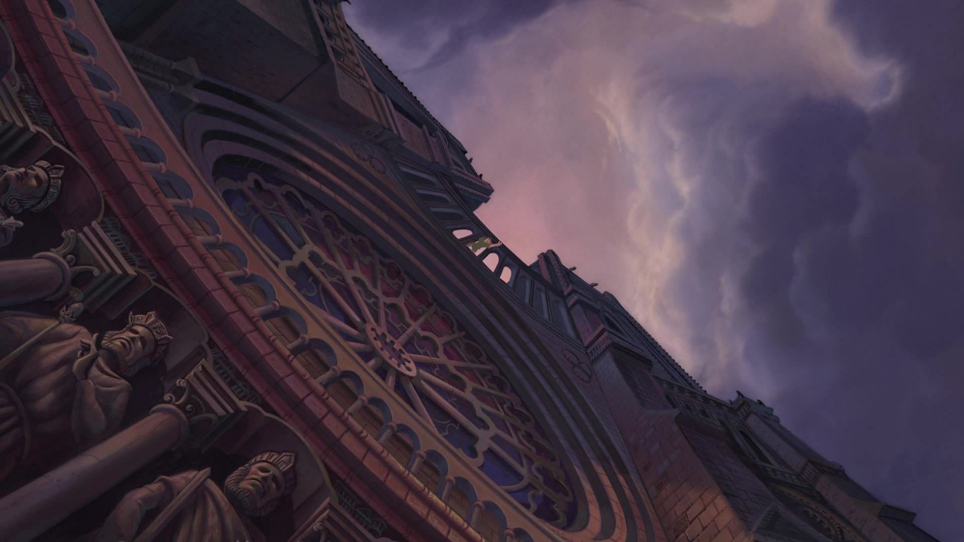 Gothic architecture (Image via Disney)