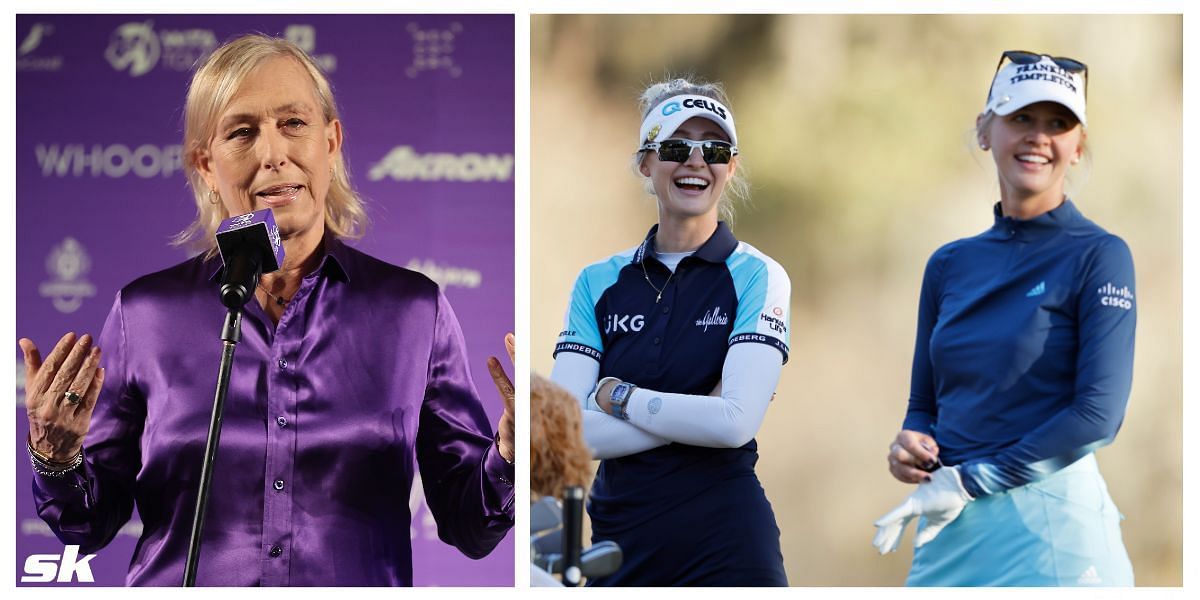 Martina Navratilova expressed her disappointment at women athletes for playing in a Saudi-backed golf event