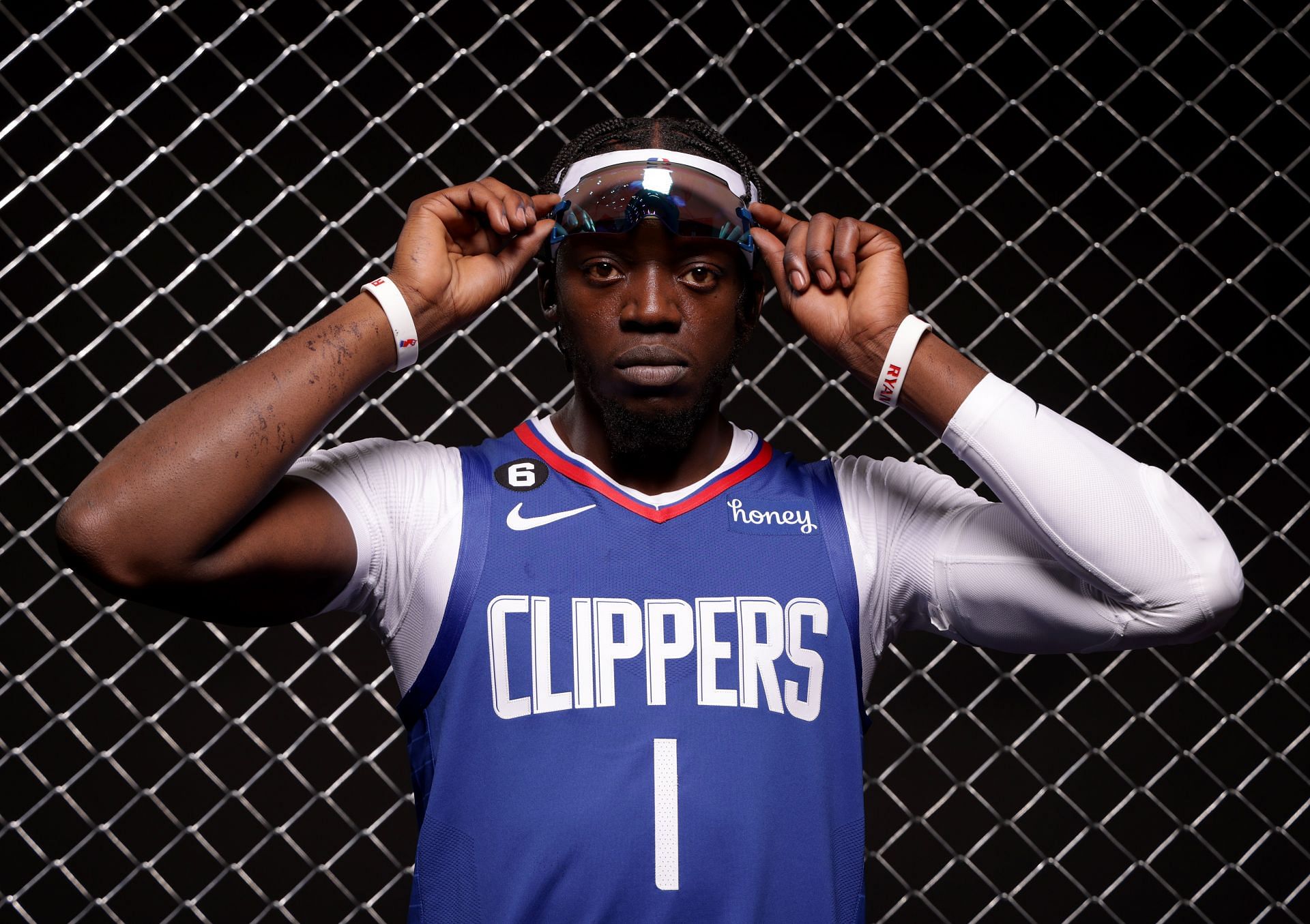 Reggie Jackson at the LA Clippers Media Day