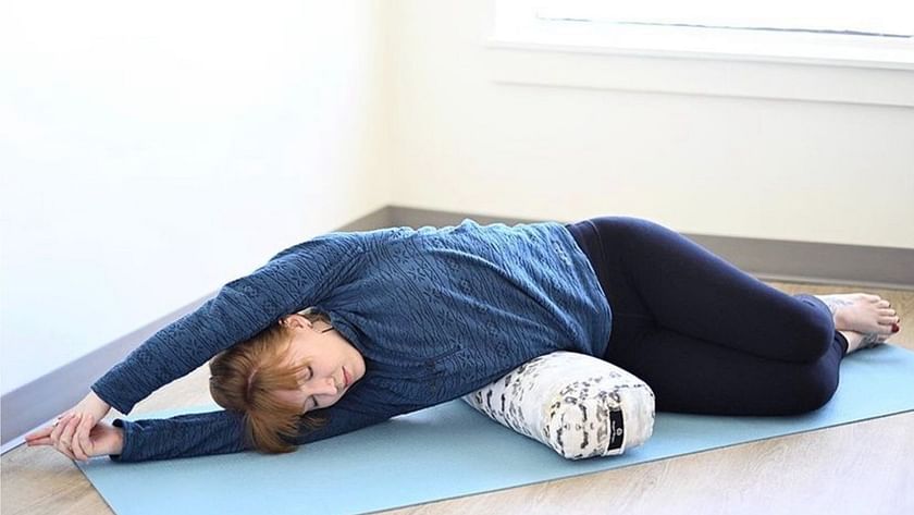5 yoga poses to practice with a bolster