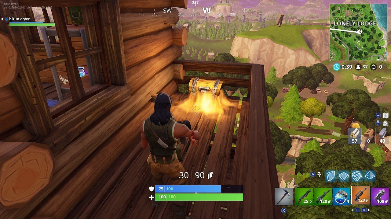 Lonely Lodge, an old location (Image via Epic Games)
