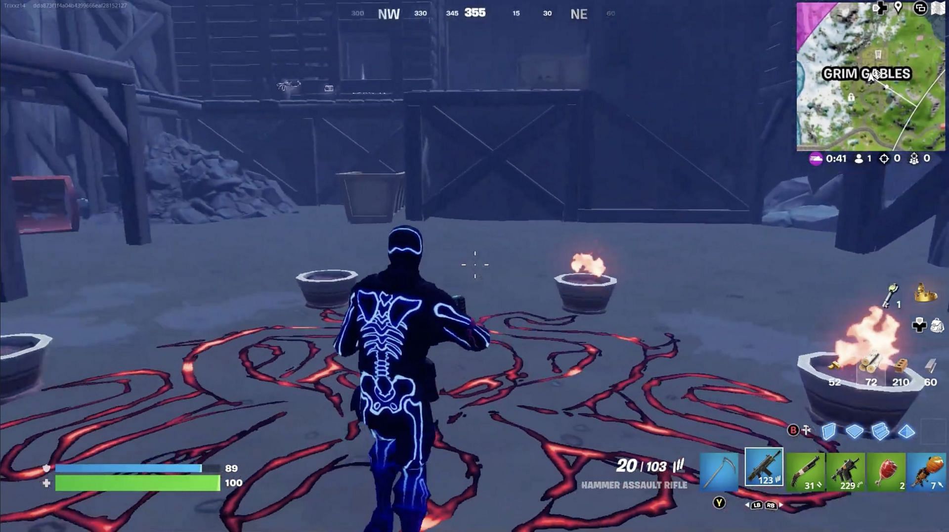 The boss can be summoned here (Image via trixxz14 on YouTube)