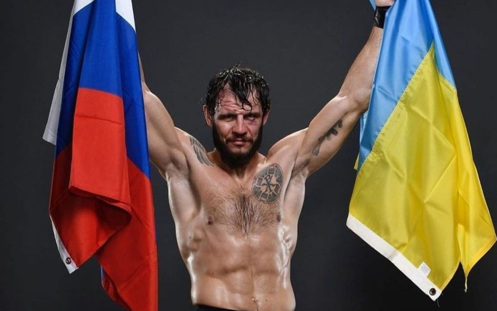 UFC light heavyweight Nikita Krylov [Photo credit: @UFCEurope on Twitter]