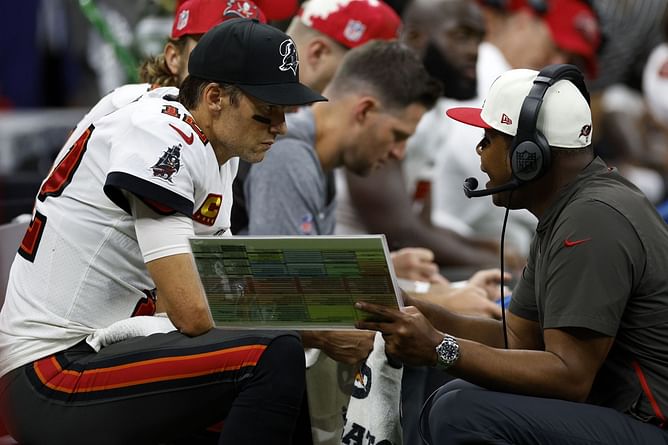 Shannon Sharpe claims Tom Brady’s coaches are on chopping block after loss to Panthers: “They're about to come for you”