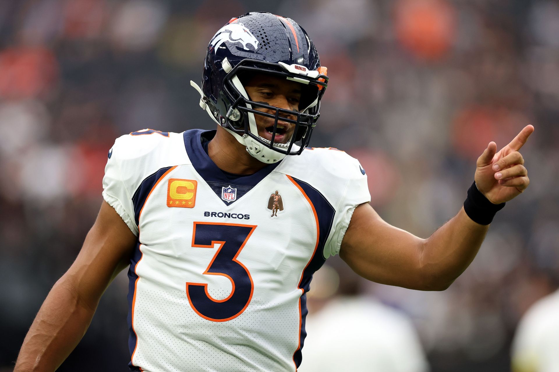 Denver Broncos QB Russell Wilson