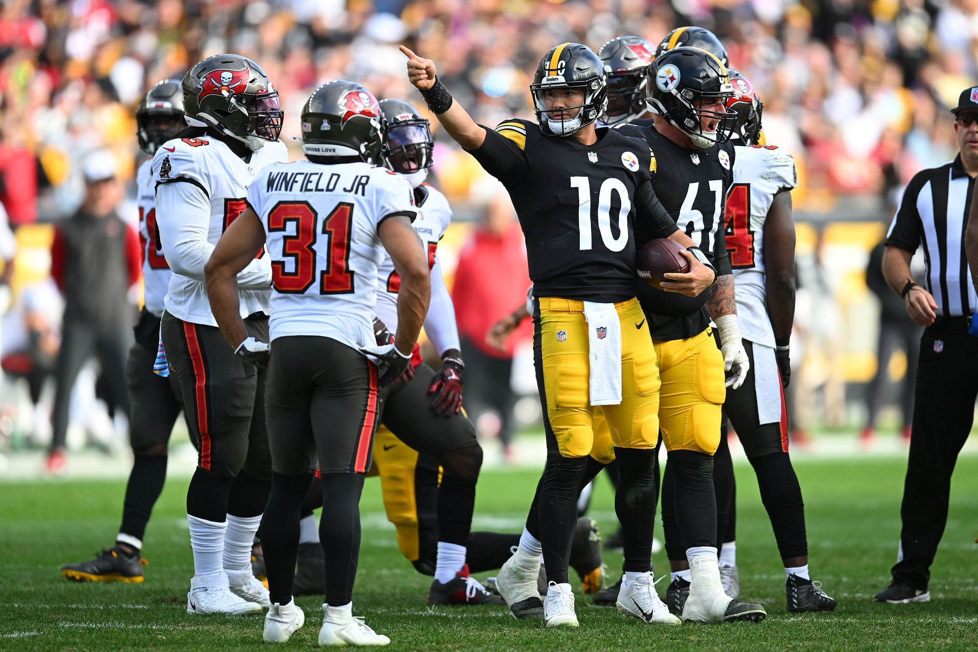 Tom Brady&#039;s Tampa Bay Buccaneers lost to Pittsburgh Steelers