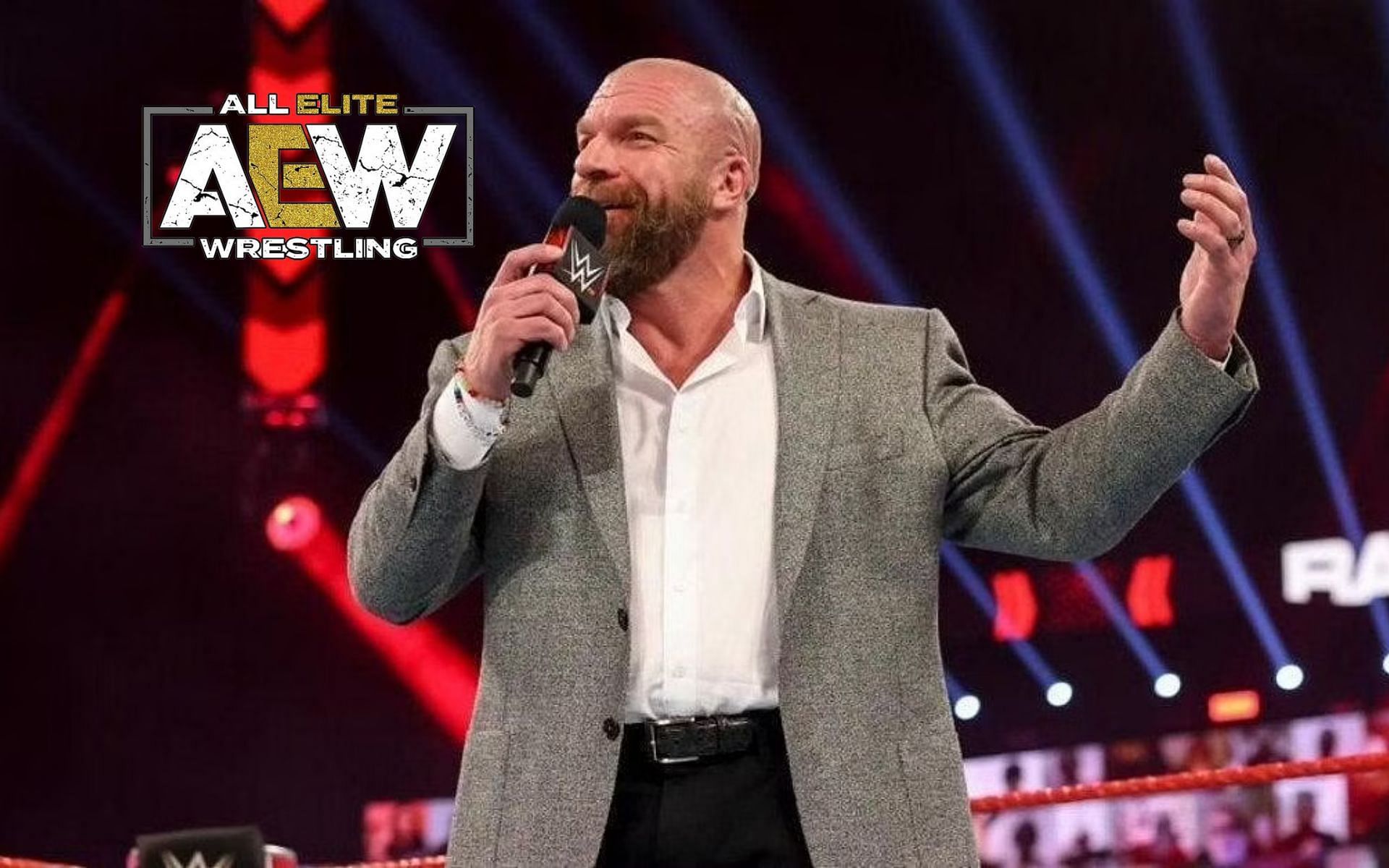 Triple H seemingly took a swipe at AEW in an opening segment of this week