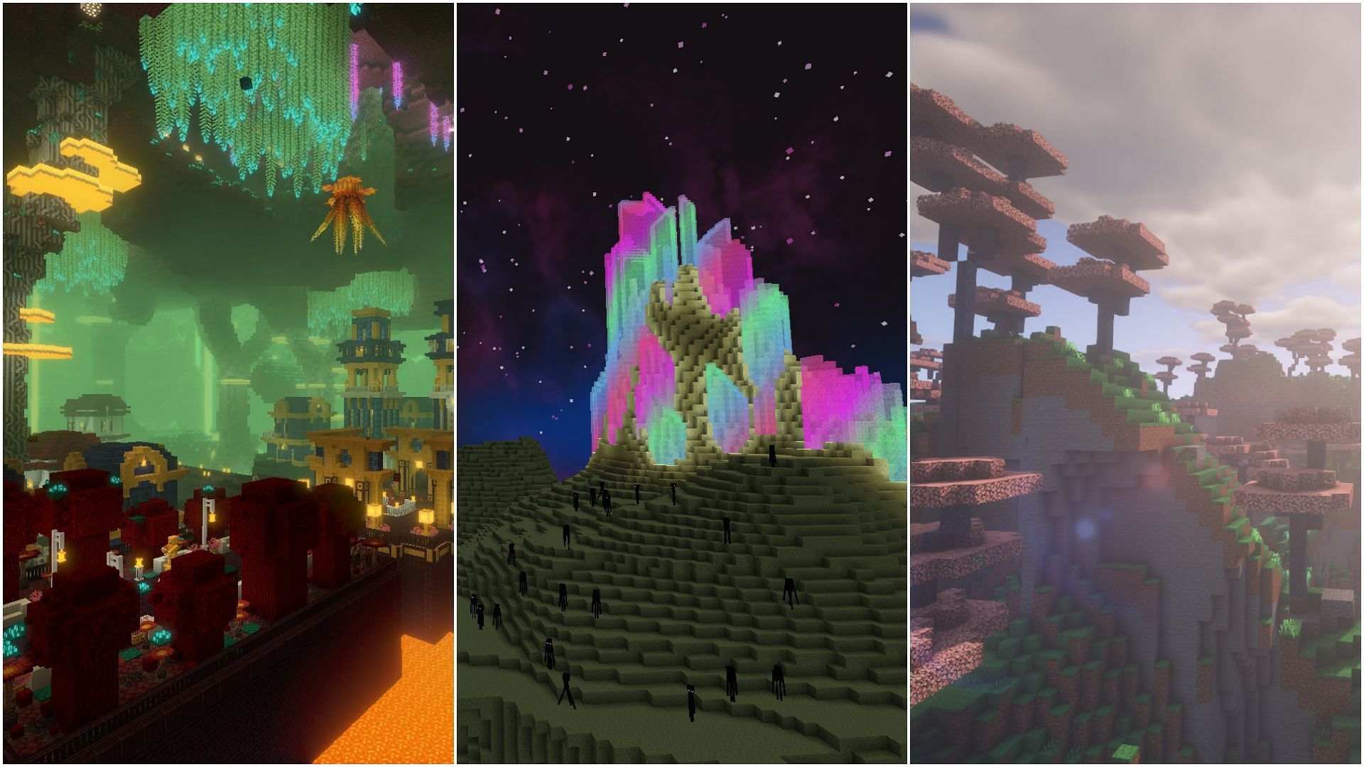 These stunning Minecraft mods completely change the world generation (Image via Sportskeeda)
