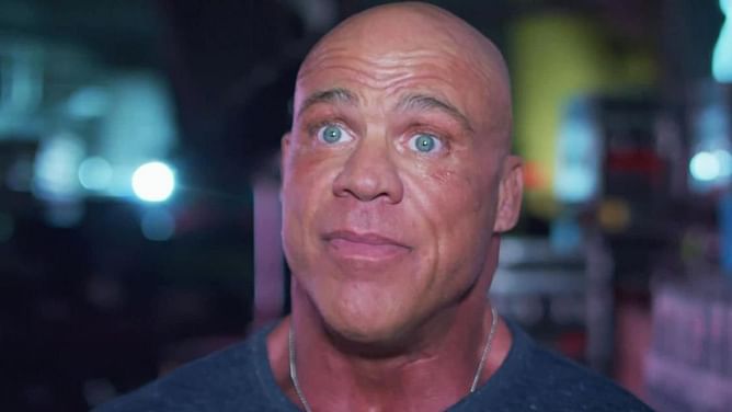 Kurt Angle says WWE legend was fired after he forgot his lines during live segment