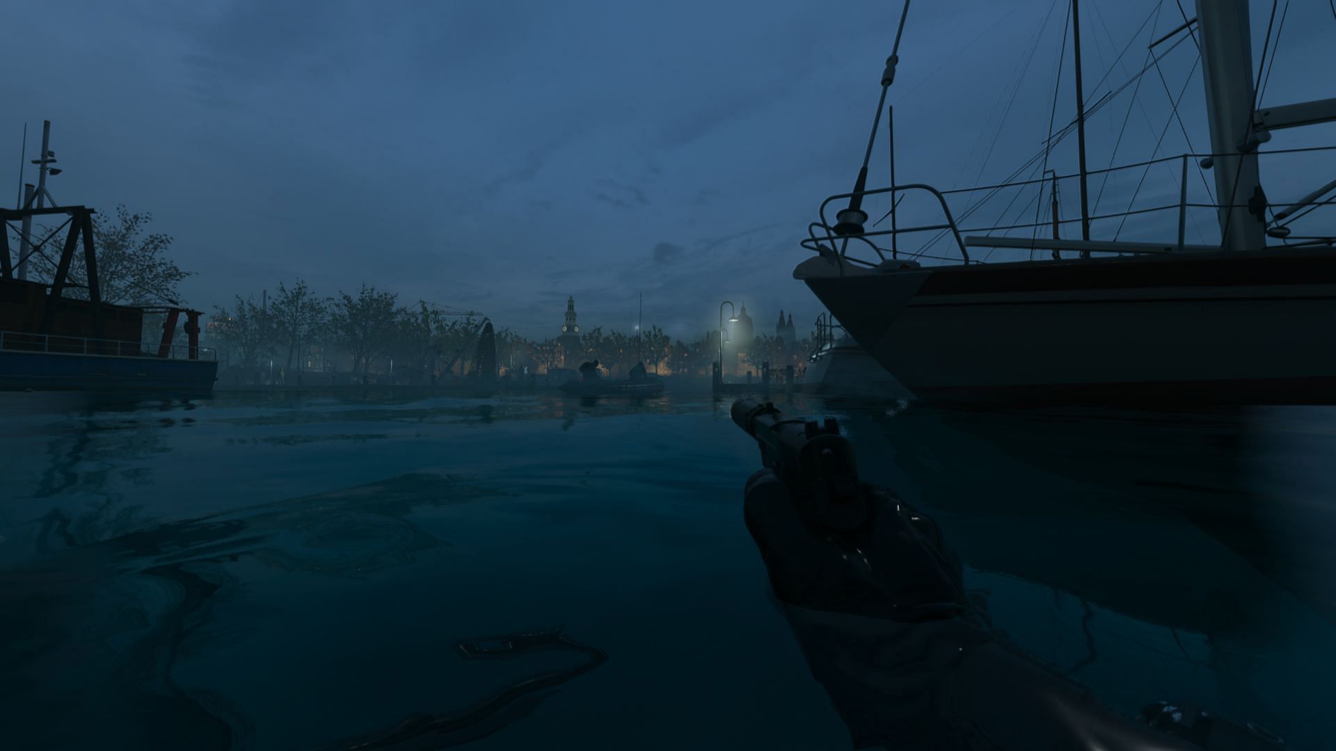 Patrol boat (Image via Activision)