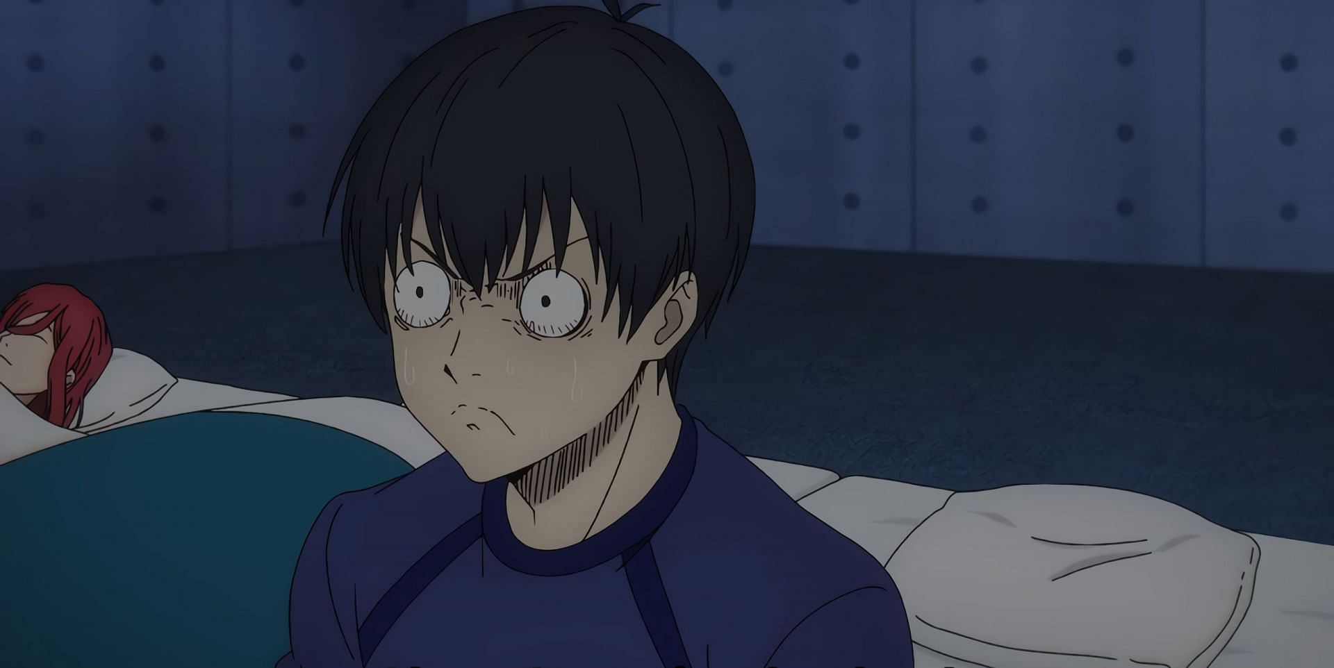 Isagi unable to sleep in Blue Lock episode 2 (Image via Studio 8bit)