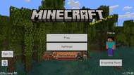 Minecraft Bedrock 1.19.40's main menu (Image via Mojang)