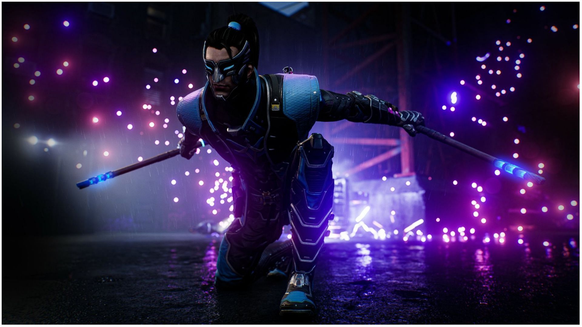 Nightwing as seen in Gotham Knights (Image via WB)