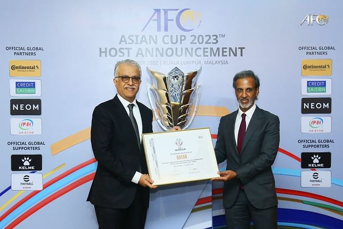 Qatar to host the upcoming edition of the AFC Asian Cup