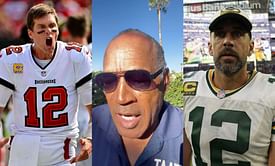 “You'd like to see a little of that fire from Aaron Rodgers” – O.J. Simpson calls on Packers QB to draw inspiration from Tom Brady’s explosive rant