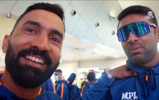 IND vs PAK 2022: "I cursed Dinesh Karthik" - Ravichandran Ashwin on what was going through his mind while walking to bat