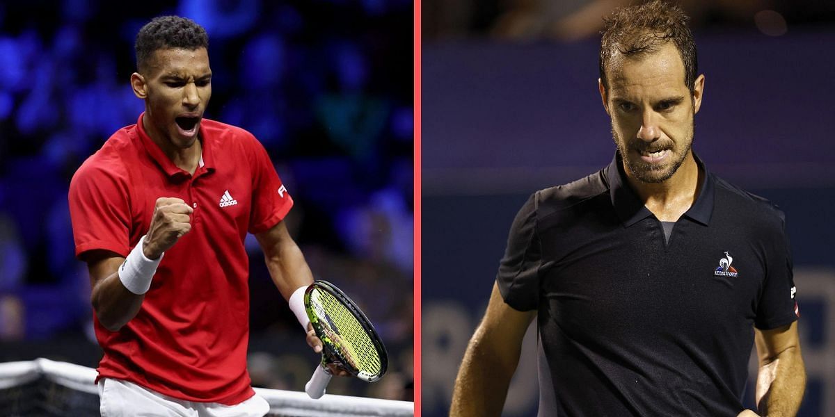 Felix Auger-Aliassime will face Richard Gasquet in the semifinals of the European Open