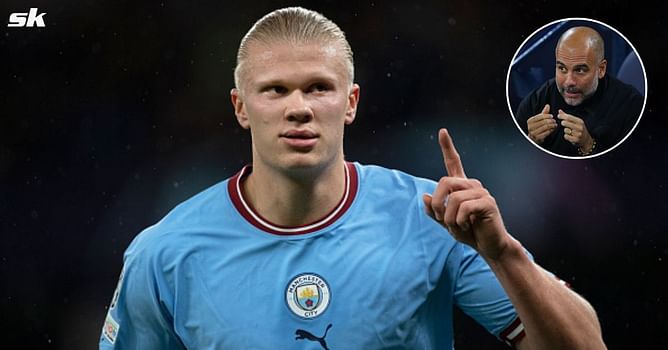 “It’s not true” - Pep Guardiola rubbishes claims that Erling Haaland has a specific Real Madrid release clause in his Manchester City contract