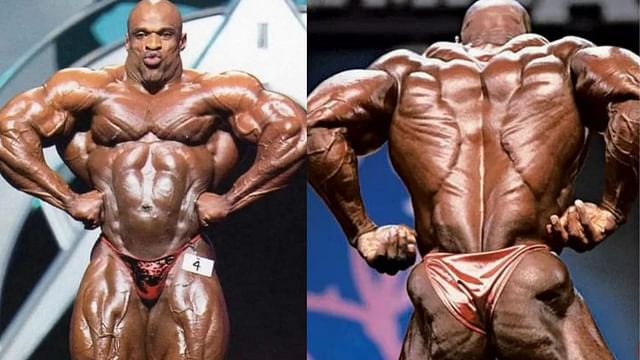 What was Ronnie Coleman's weight in his prime?