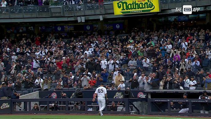 New York Yankees fans ecstatic as Nestor Cortes Jr. shuts down the