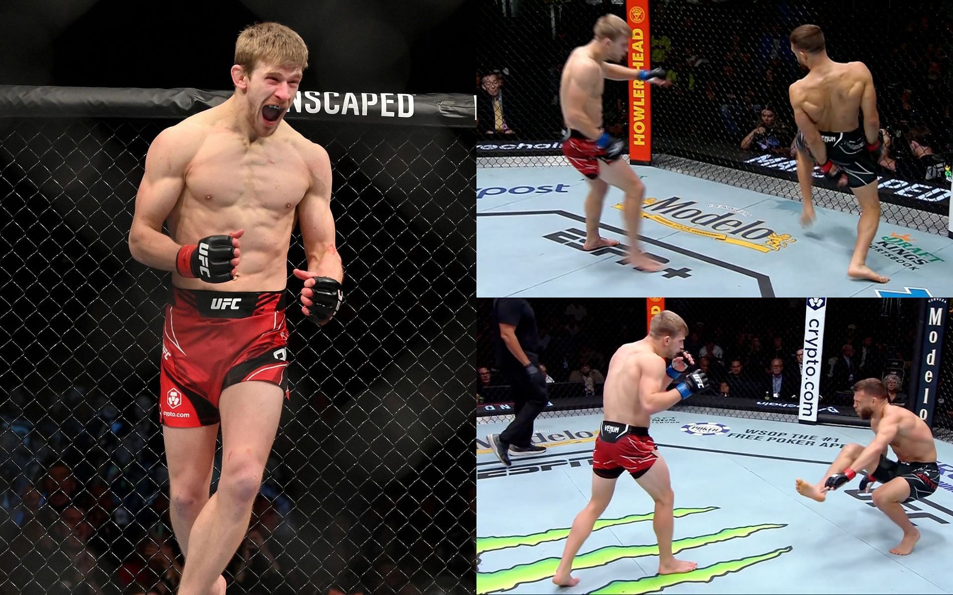 UFC Fight Night: Calvin Kattar vs. Arnold Allen [Photo credit: @MMAFighting on Twitter]