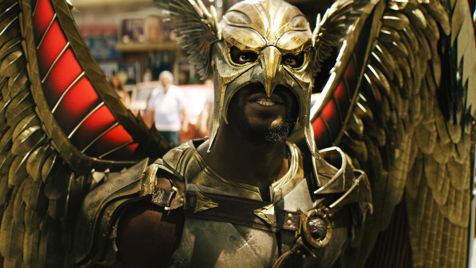 Aldis Hodge stars as Hawkman in Black Adam (Image via IMDb) 