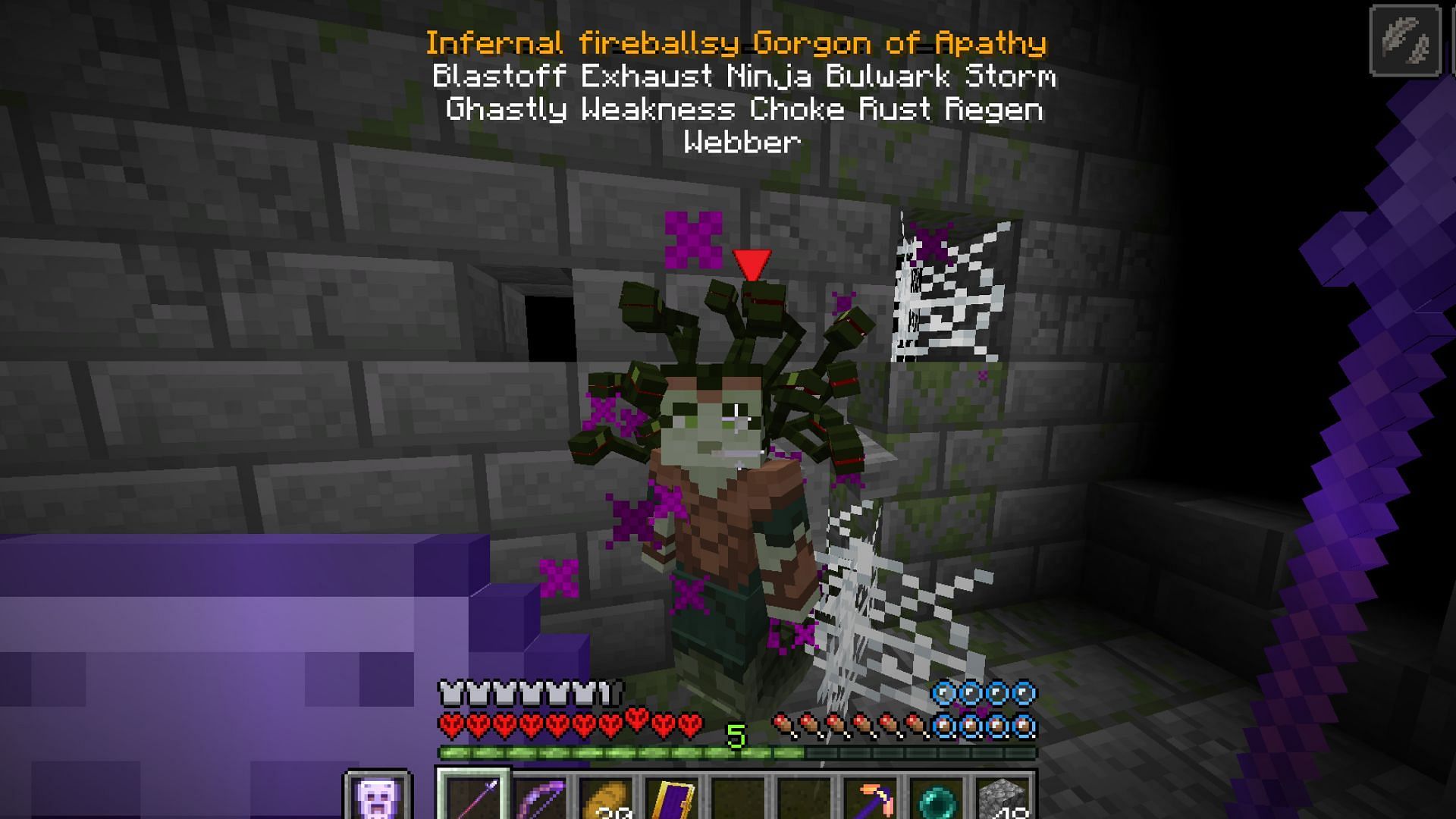 Infernal Mobs add new dangerous mobs to Minecraft (Image via Reddit / u/Affectionate-Bee-377)