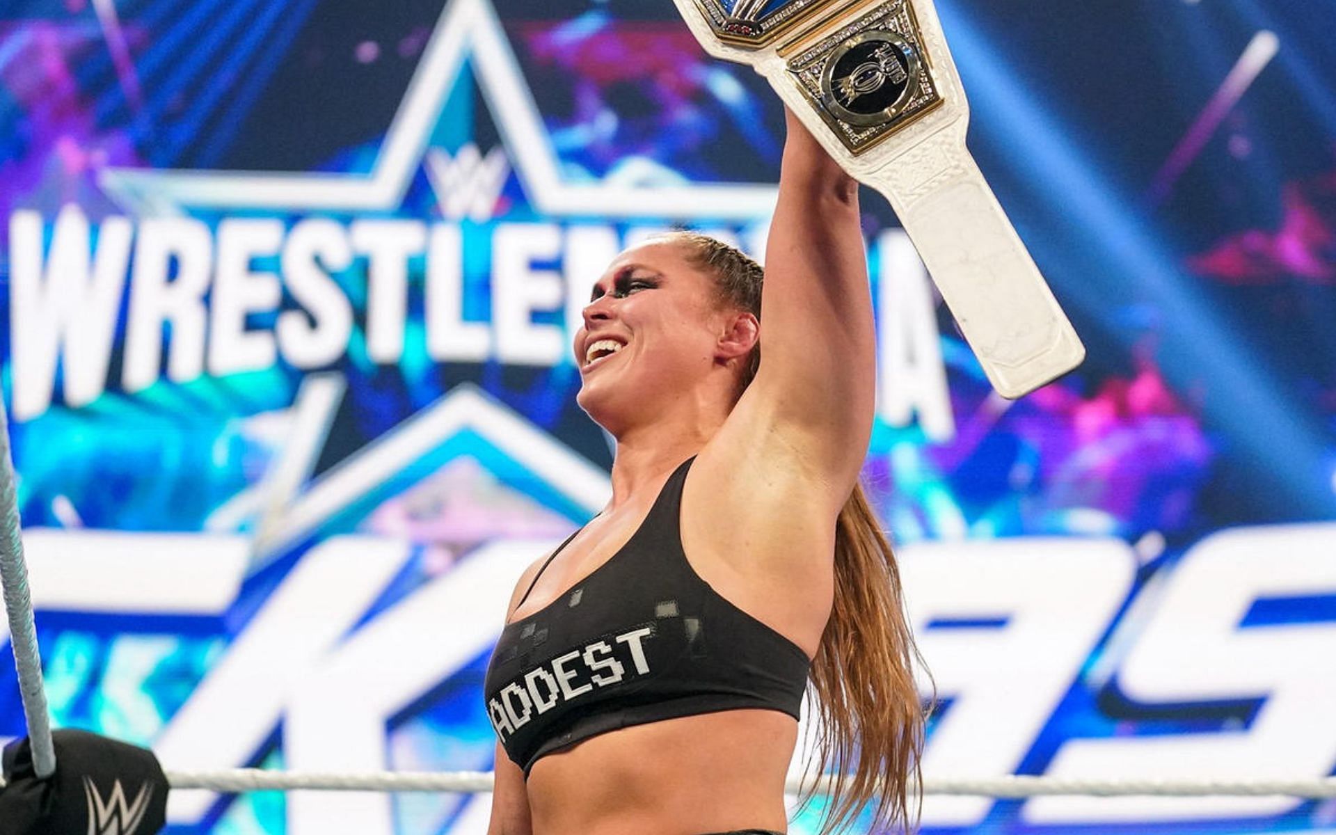 Ronda Rousey is a 2-time SmackDown Women