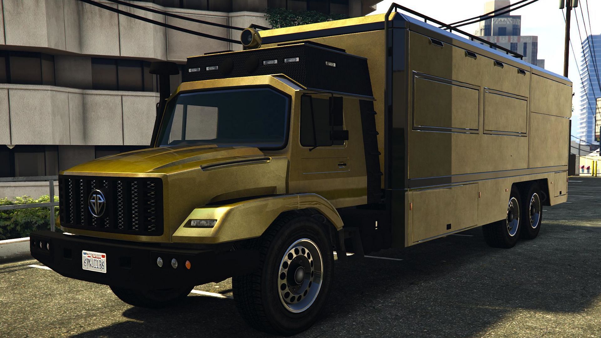 The Terrorbyte is a good armored vehicle in GTA Online