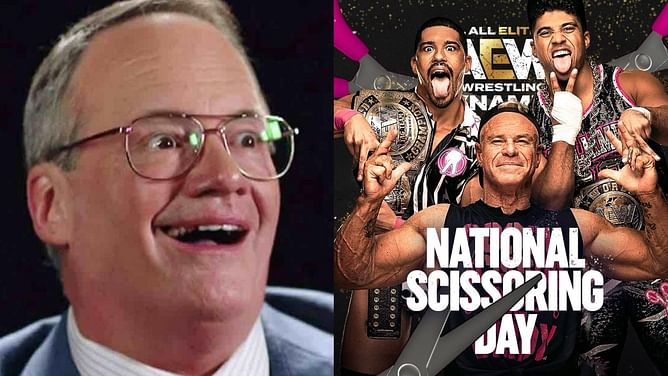 Jim Cornette says National Scissoring Day celebration on AEW Dynamite's anniversary show was 'absolutely ridiculous'