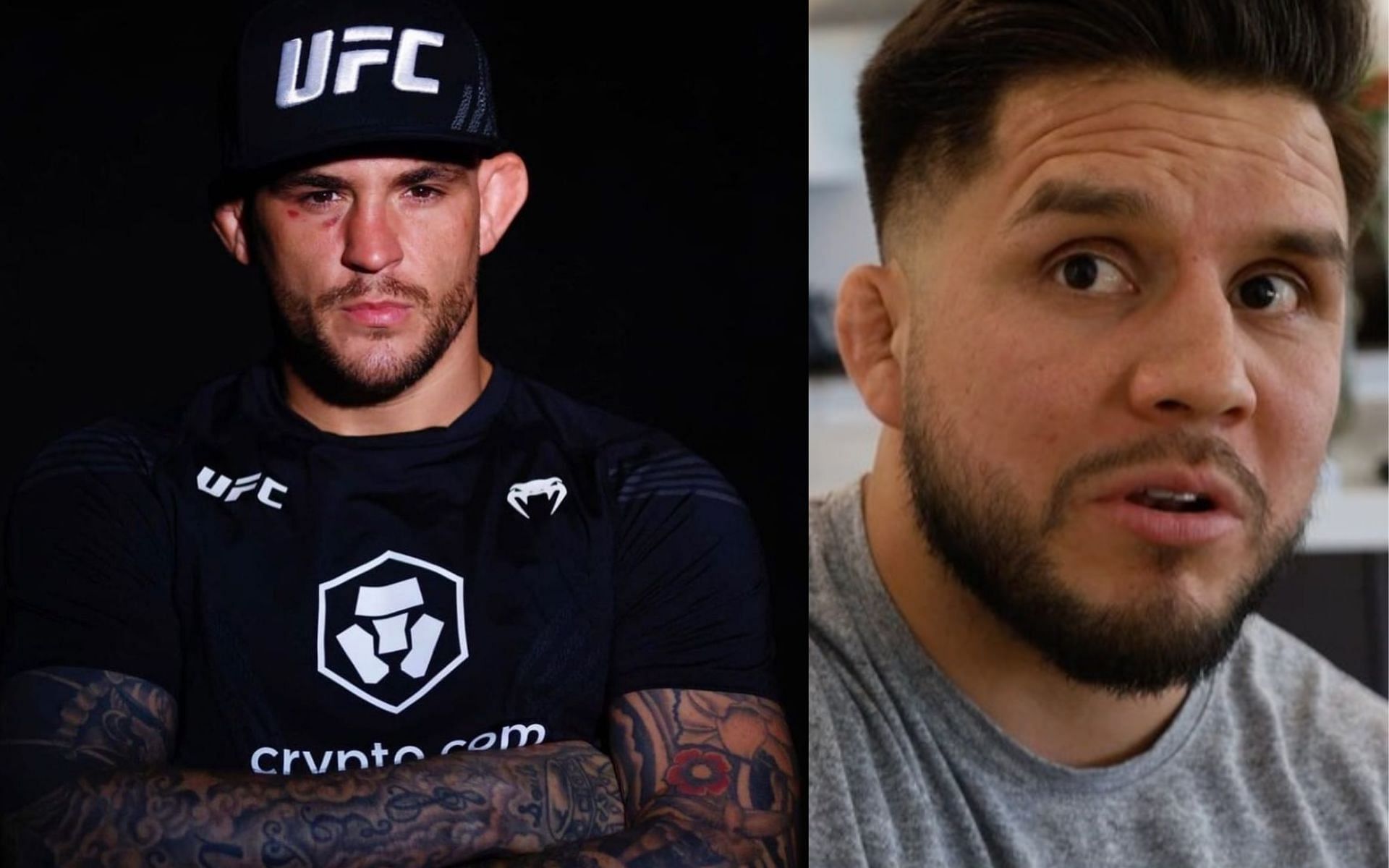 Dustin Poirier (Left) and Henry Cejudo (Right) [Images via @dustinpoirier on Instagram, Henry Cejudo | YouTube]