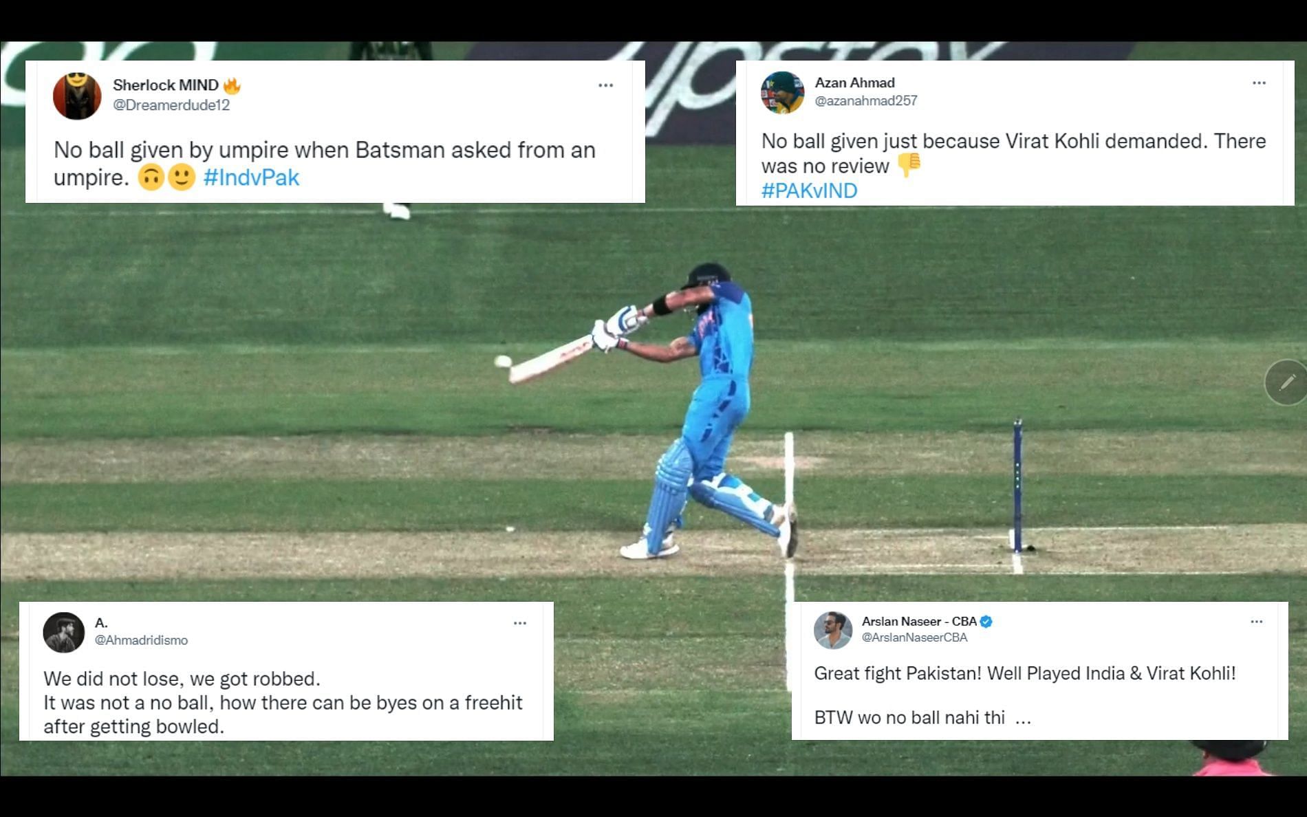IND vs PAK 2022: “No ball given just because Virat Kohli demanded” - Pakistan fans cry foul over controversial call in MCG cliffhanger