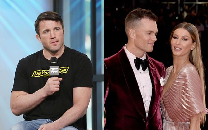 Chael Sonnen feels Gisele Bundchen will walk out on Tom Brady marriage if he plays another season of football: "She's going 'I'm out if you're choosing that game over your family'"