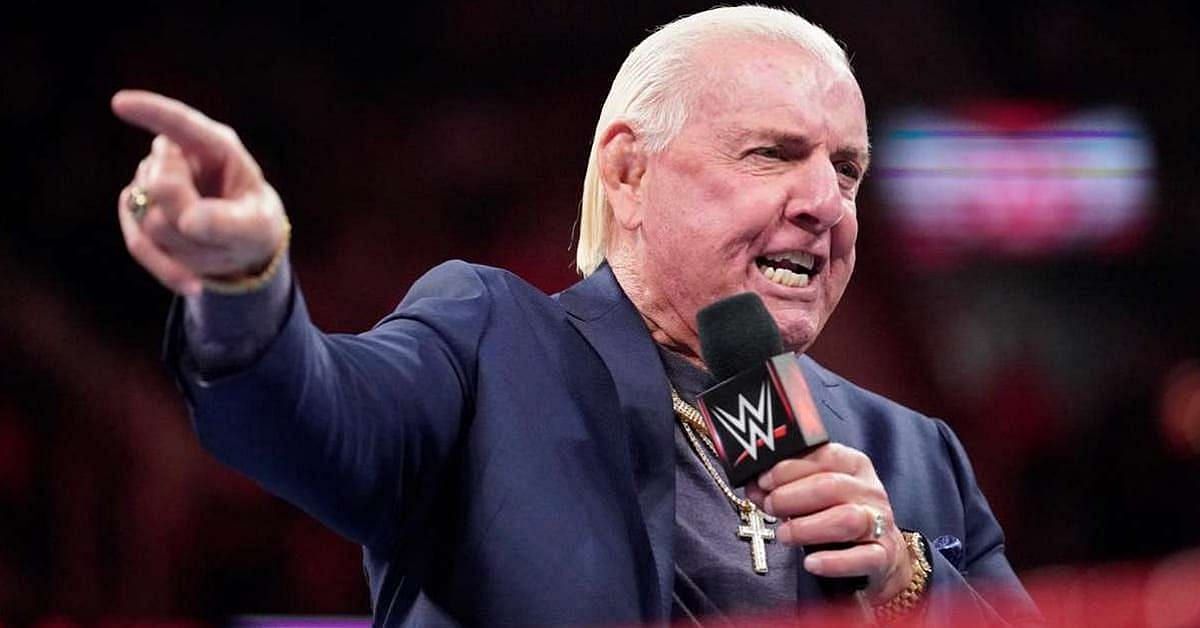 Ric Flair is happy about a star