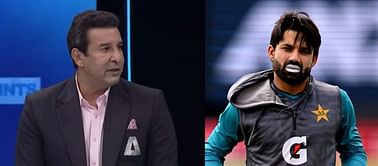 T20 World Cup 2022: [WATCH] “I can’t answer this c**p” - Wasim Akram fumes over query on Mohammad Rizwan wearing lip balm