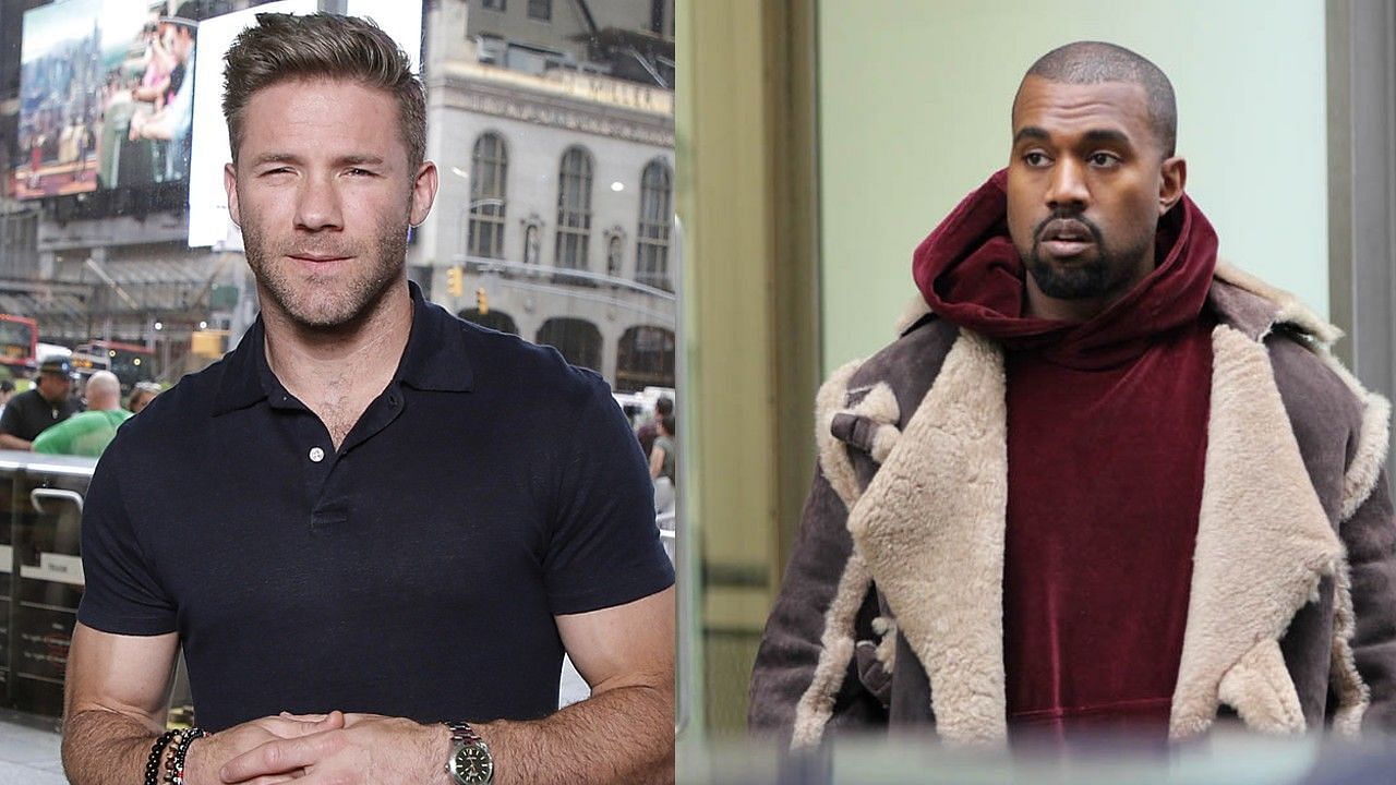 Julian Edelman (left) expressed his feelings about Kanye West