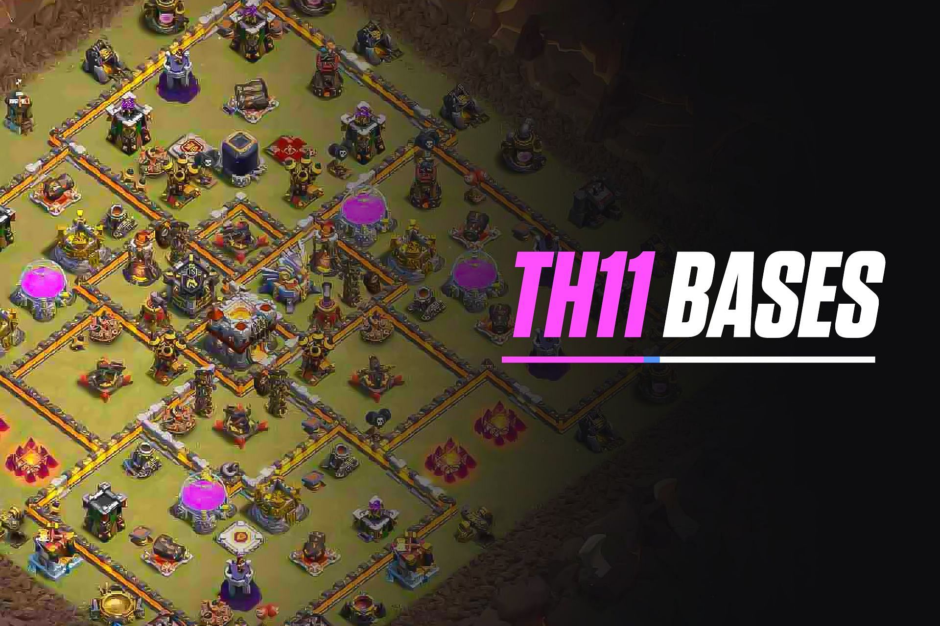 Top 5 Clash of Clans TH11 bases for Clan Wars