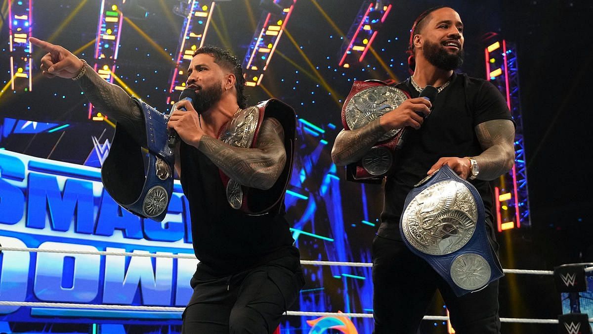 The Usos are current Undisputed WWE Tag Team Champions