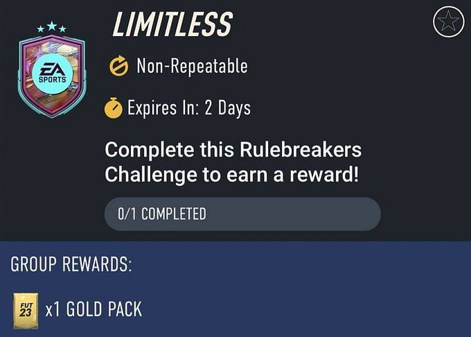 Fifa 23 Limitless Sbc How To Complete Estimated Costs And More